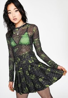 Pollera Dollskill tableada Horoscopez - ctz 47 - comprar online