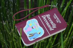 Billetera- Porta celular Beetlejuice. Lic Original