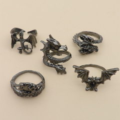 Set Anillos Dragon - x5 anillos