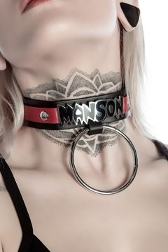 Choker Marilyn Manson By Killstar - - Psycho Killer