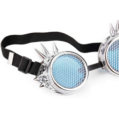 Goggles Puas cromo - Red/celeste