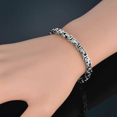Pulsera Lines - acero en internet