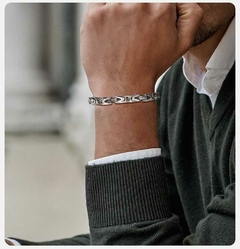 Pulsera Lines - acero - tienda online
