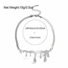 Choker Drip - Acero en internet