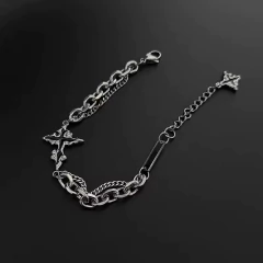 Pulsera Cruz Negra Ps02 en internet