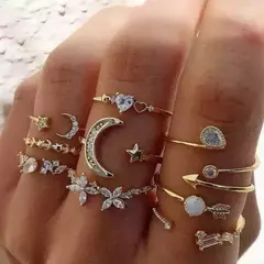 Set de anilos Strass Girly en internet