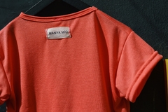 REMERA TATU -CORAL- - tienda online