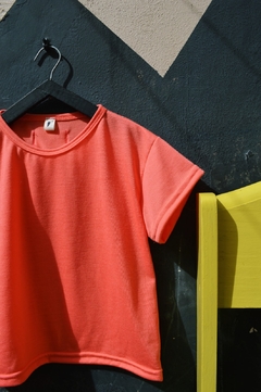 REMERA TATU -CORAL-