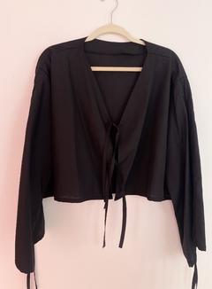 CAMISA CARACOLA NEGRA - tienda online