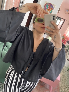 CAMISA CARACOLA NEGRA