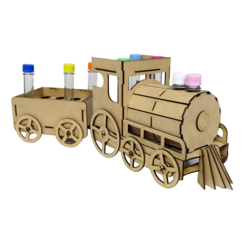 Porta Tren C/ Vagón + 26 Tubos Golosineros Candy Bar - comprar online
