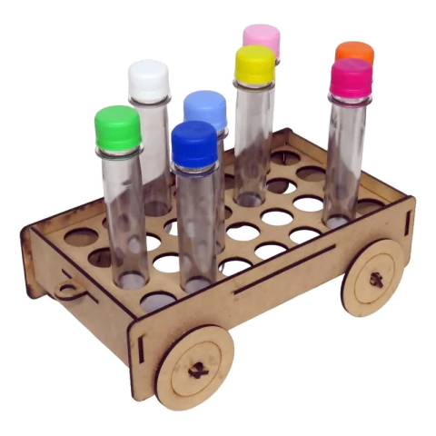 Porta Acoplado + 28 Tubos Golosineros Candy Cumple - comprar online