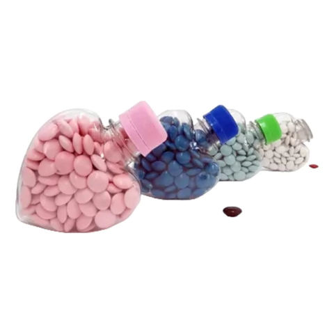 Envase Corazon 125cc - Souvenirs Cumple Candy Golosina - comprar online