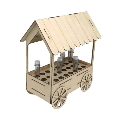 Porta Carro Candy + 24 Tubos Golosineros Fibrofacil Candy Ba - comprar online