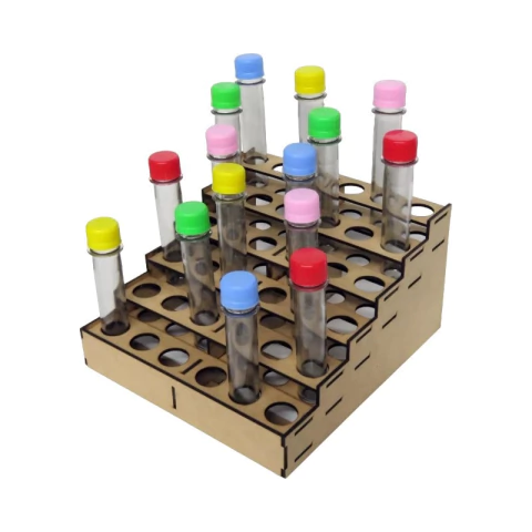 Porta Tribuna + 36 Tubos Golosineros Fibrofacil Candy Bar - comprar online