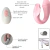 VIBRADOR PARA CASAL AVA C/CONTROLE MLCV1209 - MIL EMOÇÕES