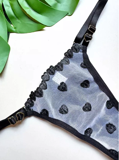 TANGA FIO TULE DG073
