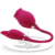 VIBRADOR ROSA BOTÃO COM SUGADOR