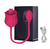 VIBRADOR ROSA LINGUA E BOTÃO