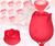ROSA SUGADOR VIBRADOR VAI E VEM
