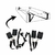 KIT BONDAGE 8128 CAMA - AMARRAS - mil emocoes