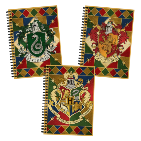 CUADERNOS HARRY POTTER - 5 DISEÑOS