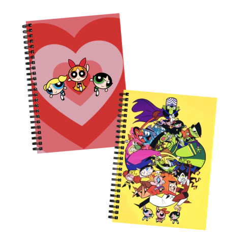 CUADERNOS CHICAS SUPERPODEROSAS - 2 DISEÑOS