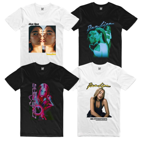 REMERAS DUA LIPA - 35 DISEÑOS