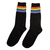 MEDIAS RAINBOW BLACK