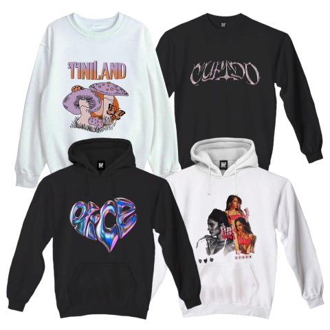 BUZOS TINI - 9 DISEÑOS