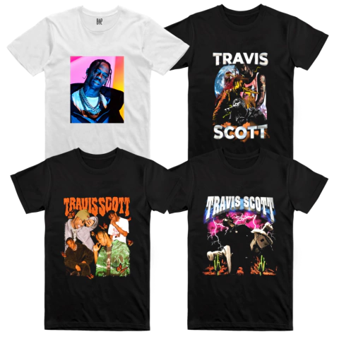 REMERAS TRAVIS SCOTT - 11 DISEÑOS