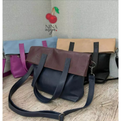 Bolsa Dois Estilos em Couro