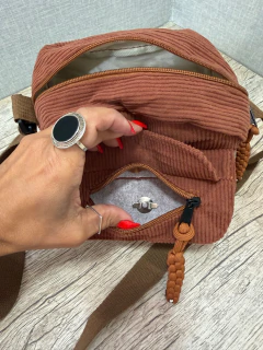 Bolsa Veludo Compacta - loja online