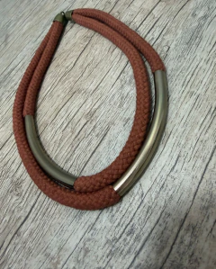 Colar Corda TerraCota - comprar online