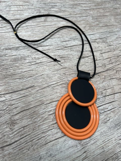 Colar Circulo DUPLO Emborrachado - NinaCereja