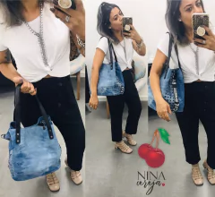 Bolsa Jeans Love Saco na internet