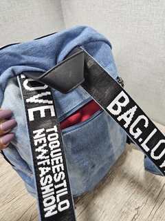 Mochila Jeans Love - comprar online