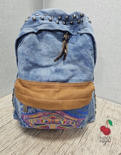 Mochila Jeans Mosaico - comprar online