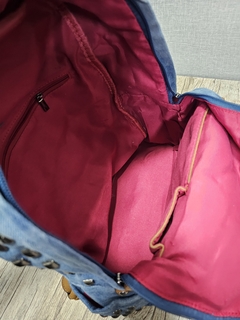 Mochila Jeans Mosaico - loja online