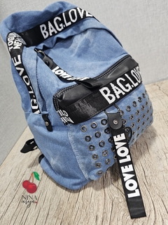 Mochila Jeans Love - comprar online