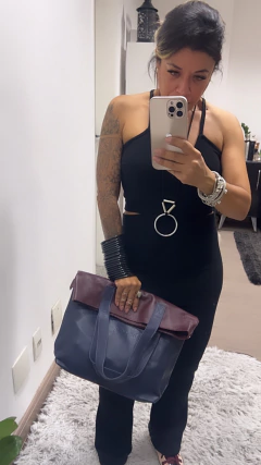 Bolsa Dois Estilos em Couro - NinaCereja