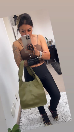 Bolsa Saco Style em Couro - comprar online