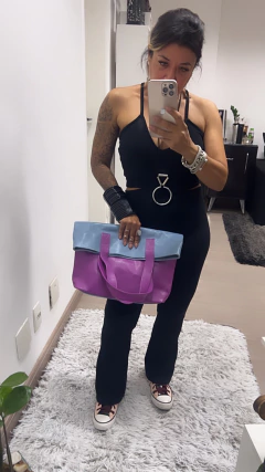 Bolsa Dois Estilos em Couro