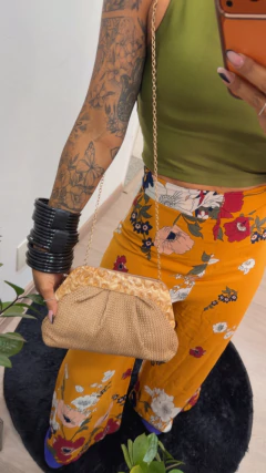 Bolsa Clutch Palha - comprar online