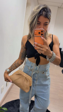 Imagem do Bolsa Clutch Palha