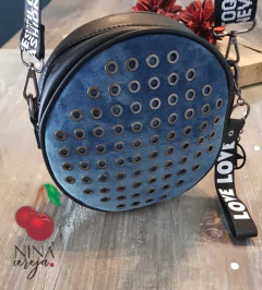 Bolsa Jeans Love Redonda - comprar online