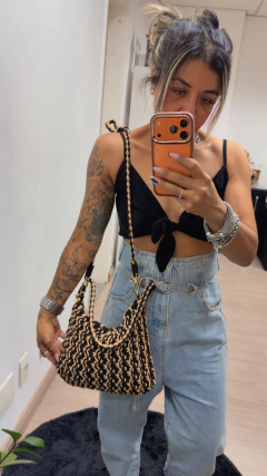 Bolsa Preta Artesanal - loja online