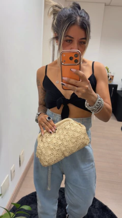 Bolsa Palha Retrô - loja online