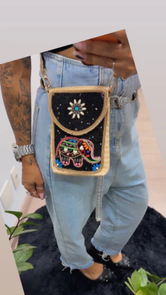 Imagem do Bolsa Miçanga Artesanal Elefante