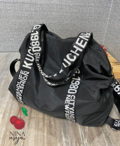 Imagem do Bolsa Nylon Grande Escrita